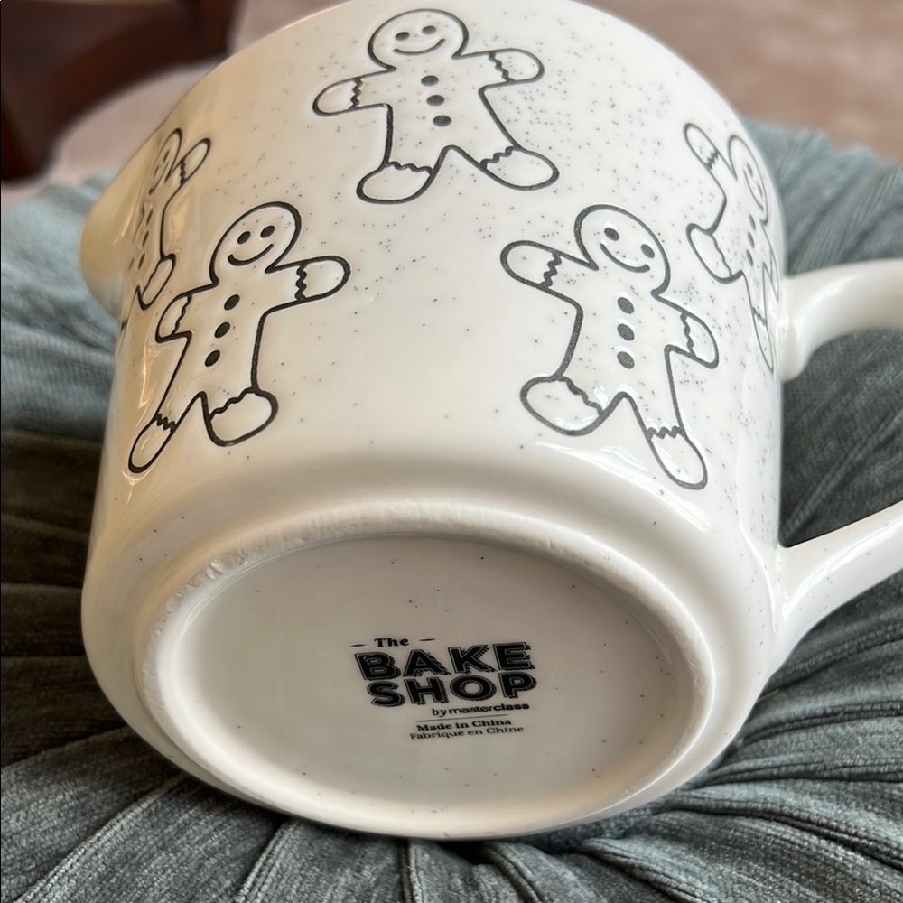The Bake Shop Holiday Ceramic Gingerbread Man Measuring Cup